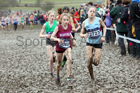 Girls under-13s 2018 British Inter Counties Cross Country Champs., Prestwold Hall, Loughborough. Photo: David T. Hewitson/Sports for All Pics